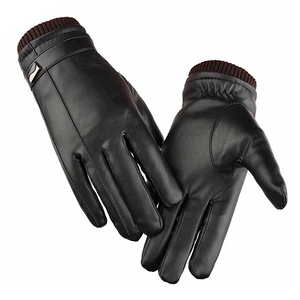 Gants tactiques en cuir conçus pour les opérateurs professionnels avec paume renforcée et système de résistance aux hautes températures - Product Image 4