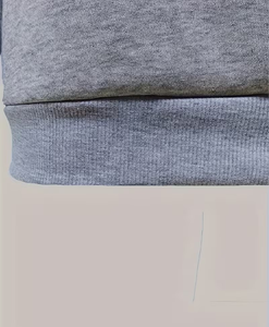Women's Gray Half-<b>Zip</b> Crew Neck Eco-Friendly Fleece Casual Sweatshirt Regular Fit Full Sleeve Knitted Solid Color Winter Wear - Product Image 5
