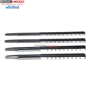 Lot de 4 ciseaux dentaires en acier inoxydable pour la chirurgie implantaire et parodontale, instruments chirurgicaux pour cliniques dentaires - Product Image 3