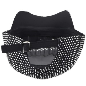 หมวกเบสบอลประดับเพชรคุณภาพสูง ยูนิเซ็กซ์ สกรีนโลโก้ได้ ปรับขนาดได้ ผ้าฝ้าย สไตล์สตรีท ผ้าแคนวาส 6 แผง ใส่ได้ทุกฤดู - Product Image 3