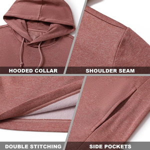 Sweat-shirt surdimensionné pour homme, logo personnalisé, col rond, molleton doux, vêtement décontracté chaud pour les activités de plein air et les tenues quotidiennes - Product Image 5