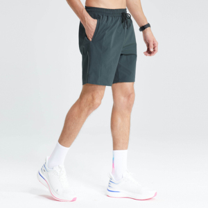 Mens Casual Lightweight Quick Dry Breathable Elastic Waist Polyester/Cotton Jogging Shorts for Gym Running Fitness Outdoor - Product Image 5