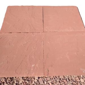 Dalles et carreaux en pierre de grès rouge de Dholpur, pierre naturelle pour revêtements de sol, revêtements muraux et aménagements paysagers - Product Image 1