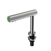 Hygicare Robinet intelligent 3-en-1 en acier inoxydable 304 avec capteur, sèche-mains et distributeur de savon, séchage en 10 secondes, IP35 anti-goutte, pour hôtels et usage domestique