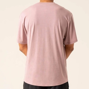 T-shirt homme coupe classique à manches courtes col rond couleur unie toile anti-rétrécissement 300g design décontracté vierge ROLEIN SPORTS - Product Image 2