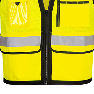 Chaleco de Seguridad Resistente, Ropa de Trabajo Reflectante con Tela Duradera, Colores Brillantes y Almacenamiento Práctico para Mantenimiento Industrial - Product Image 3