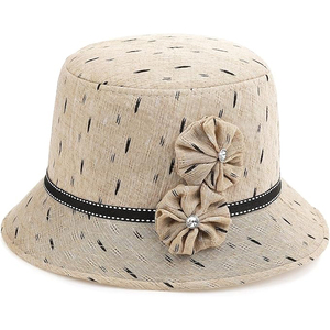 Gorra Newsboy Negra para Mujer al por Mayor, Gorro Baker Boy a Rayas de Moda para Fiesta al Aire Libre de Invierno, Visera de Moda con Anillo Metálico, 100% Lana - Product Image 1
