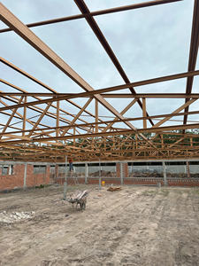 Système d'habitation agricole EC100.100 Duracoat, charpente de toit en acier standard JIS, légère, revêtement de qualité G550, type léger - Product Image 4