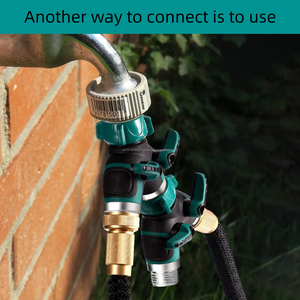 <strong>2</strong> <strong>Way</strong> Garden Water Pipe <strong>Connectors</strong> for Irrigation Garden Kitchen