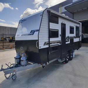 Camping-car de luxe en aluminium gris de qualité supérieure pour voyages, camping, tout-terrain et caravanes - Product Image 6