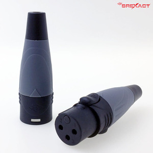 ขั้วต่อ XLR ตัวเมีย 3 พิน แบบกลม 3 แกน  ตัวเรือนไนลอน สำหรับเสียงและวิดีโอ - Product Image 3