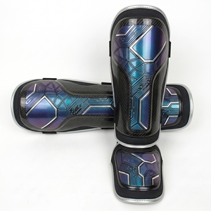 Espinilleras de Neopreno Blancas con Cierre Ajustable de Gancho y Bucle, Equipo de Protección para Boxeo, Unisex para Adultos, Diseño de Espinilleras de Color Sólido - Product Image 4