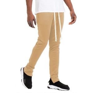 Pantaloni sportivi basic a tinta unita da uomo - Product Image 4