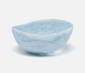 Bol unique en résine époxy avec finition cristalline, bol décoratif pour bonbons, pour la décoration d'un espace moderne. - Product Image 4