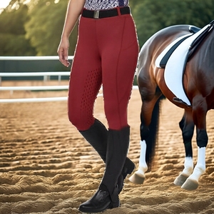 Leggings de Equitación Elásticos para Mujer, Cintura Alta, Transpirables, Cómodos y Flexibles, Ropa Deportiva para Entrenamiento - Product Image 4