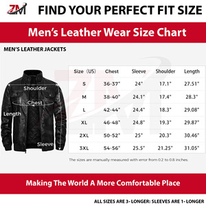 Chaqueta de invierno de cuero para hombre, a prueba de viento, de nueva moda, fabricada directamente en fábrica, al por mayor, con estampado de logotipo, para unisex. - Product Image 6