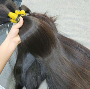 Cuticules solides 1 kg Vietnam Baby Thin cheveux naturels bruts 40 cm à 90 cm matière première cheveux humains prix de gros - Product Image 4