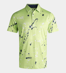 Polo homme imprimé par sublimation, tissu couleur longue durée, polo homme par sublimation, look professionnel, tissu premium - Product Image 4