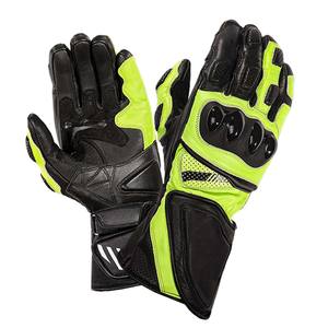 Guantes de Carreras Pyrotect de Cuero y Fibra de Carbono con Pantalla Táctil, Personalizados, de Primera Calidad, para Motociclismo, Protección para las Manos, 2026 - Product Image 3