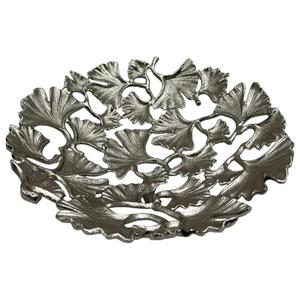 Bol décoratif en métal sculpté à la main, design contemporain, noir, pour accessoires de table, centre de table, bol à fruits, décoration - Product Image 4
