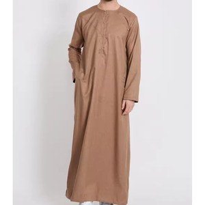 เสื้อโทบผู้ชายสั่งตัดได้ ขนาดตามต้องการ สวมใส่สบาย น้ำหนักเบา ผ้าไม่ยับ ระบายอากาศได้ดี แห้งเร็ว ทรงหลวม ขายดี ชุดมุสลิมแบบดั้งเดิม - Product Image 3