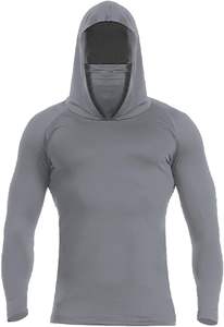 Chemises à capuche de haute qualité avec protection solaire UPF 50+, manches longues, légères - Product Image 3