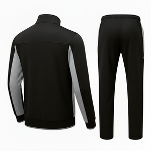 <b>Running</b> Tracksuit Unisex Breathable 100% Cotton <b>Jacket</b> Pants Quick Dry Sportswear <b>Winter</b> Streetwear High Quality Midweight - Product Image 2