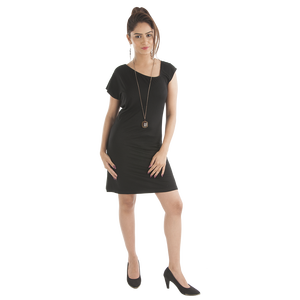 Best Quality Cotton Casual Mini Dress <b>Pockets</b> Woven Y2K Stylish Sweet Pattern Button Decoration Girls 6XL Reasonably Priced - Product Image 2