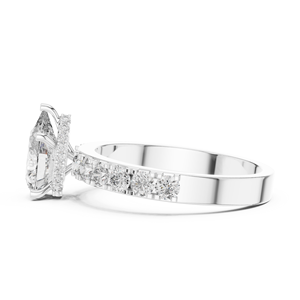 Stackable 925 Sterling Silver Moissanite <b>Diamond</b> <b>Ring</b> Wholesale Fashion Jewelry OEM ODM Supplier - Product Image 2
