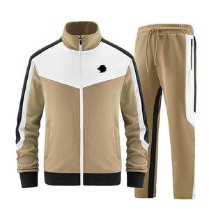 Chaquetas Deportivas Cálidas para Hombre, Traje Deportivo, Pantalones Deportivos de Alta Elasticidad, Ropa Deportiva de Compresión para Hombre, Ropa Deportiva para Gimnasio y Fitness - Product Image 1