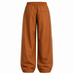 High Quality Women Crinkle <b>Nylon</b> <b>Track</b> <b>Pants</b> Elastic Waist Jogger Trousers Lightweight Athletic Sportswear Wholesale Supplier - Product Image 2