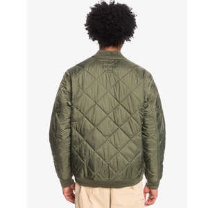 2023 Wholesale <b>Men's</b> Wool Bomber <b>Jacket</b> Patchwork High Street Direct Factory Price Custom Fashion Streetwear Winter Thick - Product Image 4