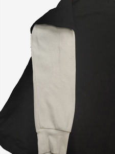 เสื้อยืดคอกลมสองชั้น แขนยาว ผ้าฝ้าย 100% ทรงโอเวอร์ไซส์ สำหรับผู้ชาย - Product Image 4