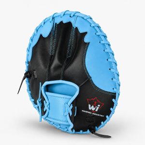 Gant de receveur de baseball synthétique haut de gamme pour droitiers et gauchers, avec sangle réglable, motif en H, durable, pour l'entraînement sportif, pour adultes et jeunes - Product Image 1