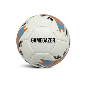 GAMEGAZER MS-1019-3 Ballon de football cousu à la main Taille 5 Poids 400-440G Circonférence 680-700MM 32 panneaux Léger Durable - Product Image 1