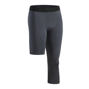 Leggings de compression pour hommes, collants de performance athlétique, vêtements de sport extensibles, collection de vêtements de course, d'entraînement et de fitness pour hommes - Product Image 3