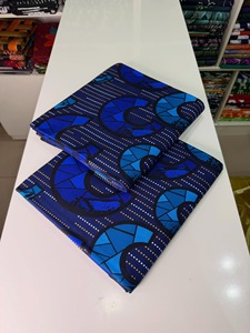 Tissu en coton imprimé Ankara africain vibrant pour la confection de vêtements, les loisirs créatifs et la mode – Tissu Ankara de qualité supérieure pour la couture et le patchwork - Product Image 2