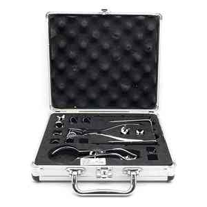 Kit de protection dentaire en caoutchouc avec pinces réutilisables, perforateurs et instruments chirurgicaux par amrid surgical instrument - Product Image 3
