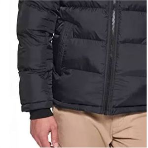 Custom Men Winter Windproof Breathable Waterproof Zipper Design 2025 Puffer <b>Ski</b> Suit <b>Snow</b> <b>Wear</b> Outdoor Jacket - Product Image 5