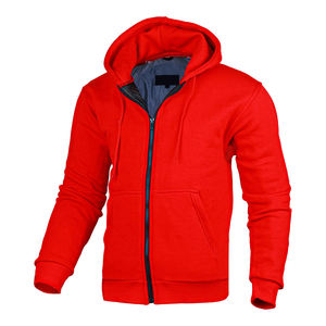 Sweat-shirt à capuche en molleton épais pour homme, 100 % coton, hiver, haute qualité, personnalisable, fabricant OEM ODM - Product Image 5