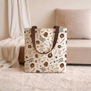 Cotton Market Shopping <b>Bag</b> Durable <b>Foldable</b> Grocery Tote for Everyday Use Daily Essentials - Product Image 3