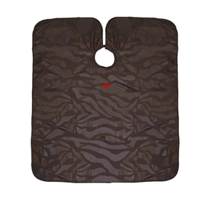 Cape de coiffure en polyester/nylon/coton, écologique, portable, résistante à l'eau, pour salon de coiffure - Product Image 4