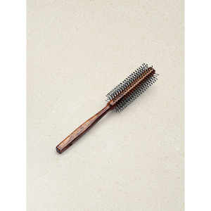 Mini spazzola per capelli in legno - Product Image 1