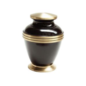 Urna Funeraria de Latón Hecha a Mano, Colección 2 Bend, Artículos Funerarios, Urnas de Latón Hechas a Mano para Adultos, para Guardar Cenizas - Product Image 1