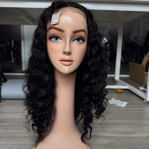 Peluca de Cabello Humano con Rizos Profundos, Doble Trama, Cabello Virgen Vietnamita de Primera Calidad, Envío Rápido, Extensiones de Cabello de Lujo - Product Image 3