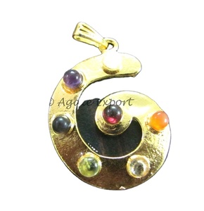 จี้หินอาเกตชักราช่าขายส่ง |   ผู้จัดจำหน่ายเครื่องประดับพลอยจักระเสริมเสน่ห์ตามหลักฮวงจุ้ย - Product Image 1