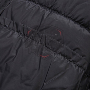 Factory Winter New Arrival <b>Long</b> Sleeve Puffer <b>Jacket</b> with Stand Collar Front Logo Customizable Colors & Sizes - Product Image 5