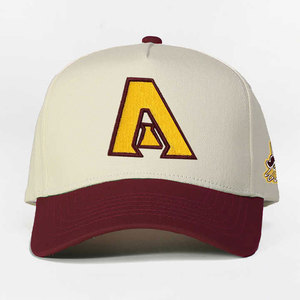 Gorras de béisbol unisex de alto rendimiento, de algodón, de cinco paneles, de color sólido, informales, transpirables y ajustadas para adultos. - Product Image 5