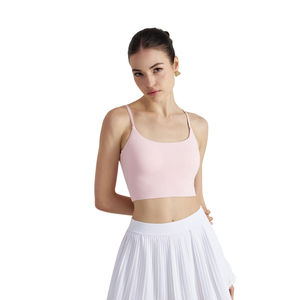 บราโยคะสวยๆ สำหรับผู้หญิง ระบายอากาศได้ดี บราออกกำลังกาย ซัพพอร์ตสูง ไร้ตะเข็บ สวมใส่สบาย ยืดหยุ่น นุ่ม บราฟิตเนสออกกำลังกายในยิม - Product Image 1