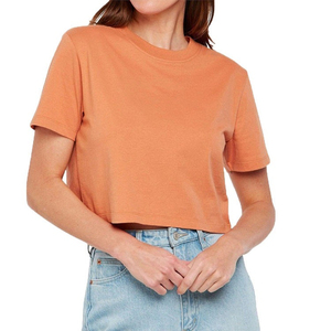 T-shirt court d'été grande taille de haute qualité pour femmes, respirant, écologique, fabriqué au Pakistan, tailles personnalisables, prix compétitif - Product Image 3